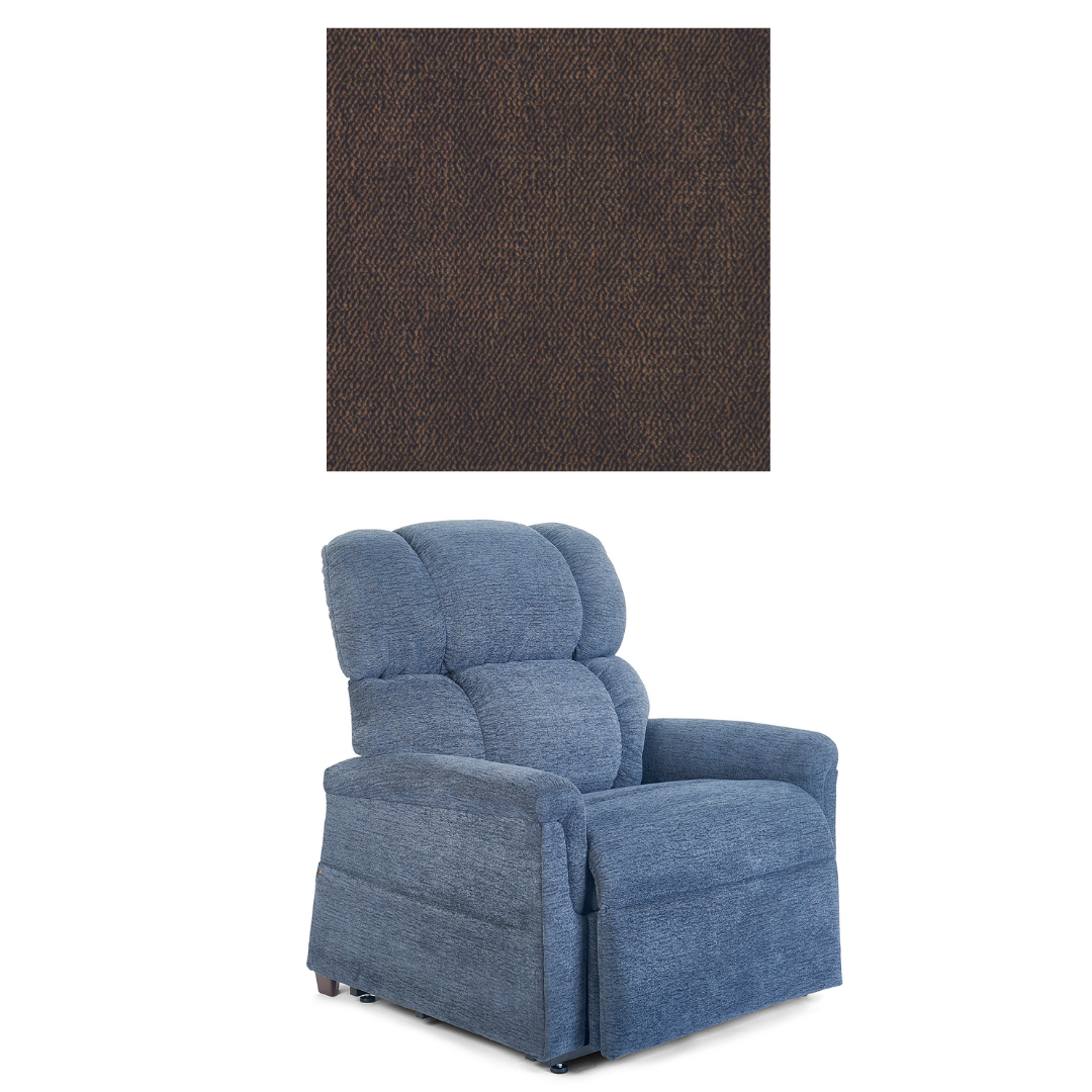 Golden Tech 29" Extra Wide MaxiComforter Power Lift Recliner - 600 lb Cap - Hazelnut